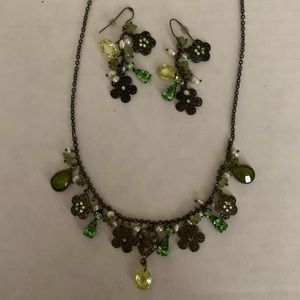 Custom necklace/earring set